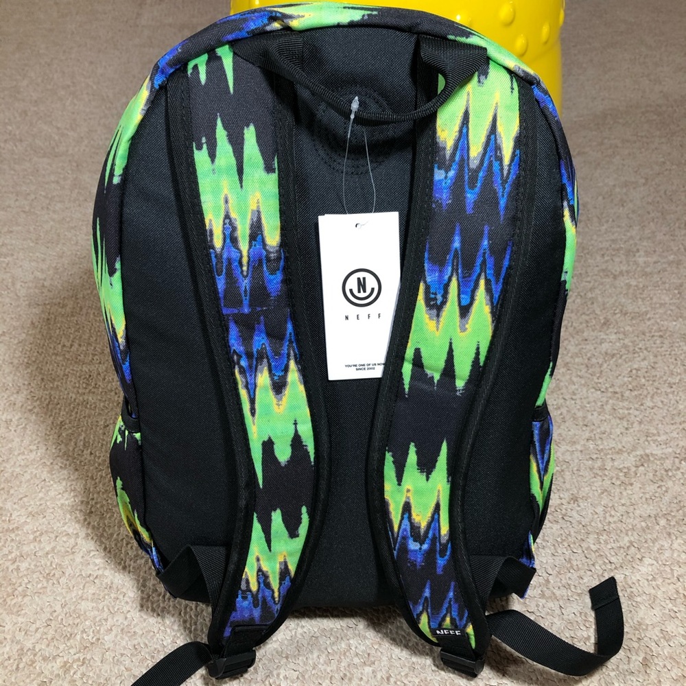 ‼️PRICE DROP‼️ NWT NEFF multicolor backpack. - Picture 7 of 12